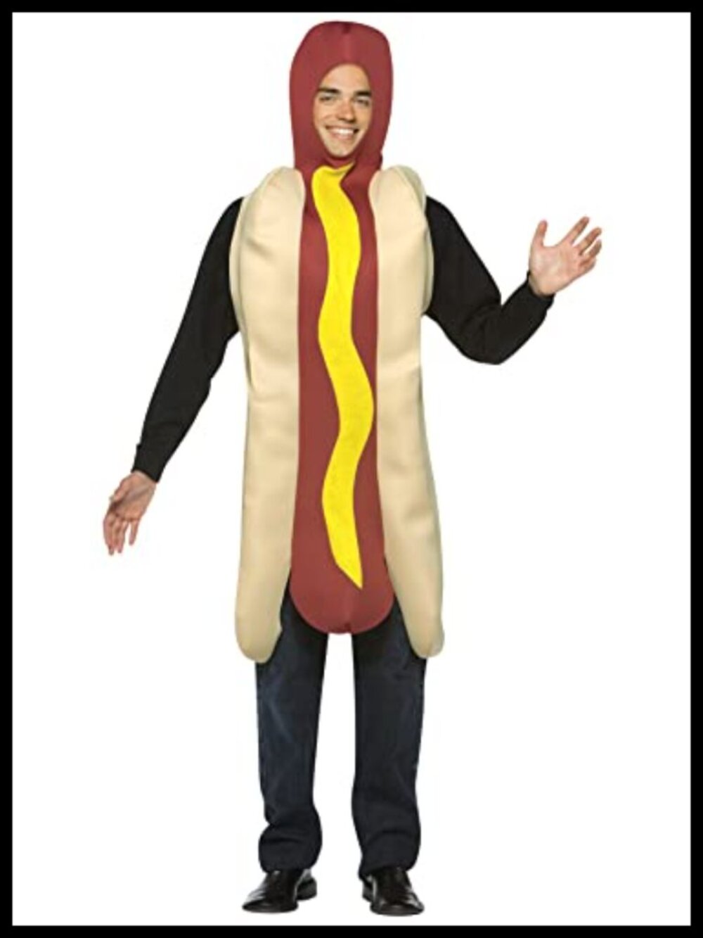 Rasta Imposta Lightweight Hot Dog Costume One Size